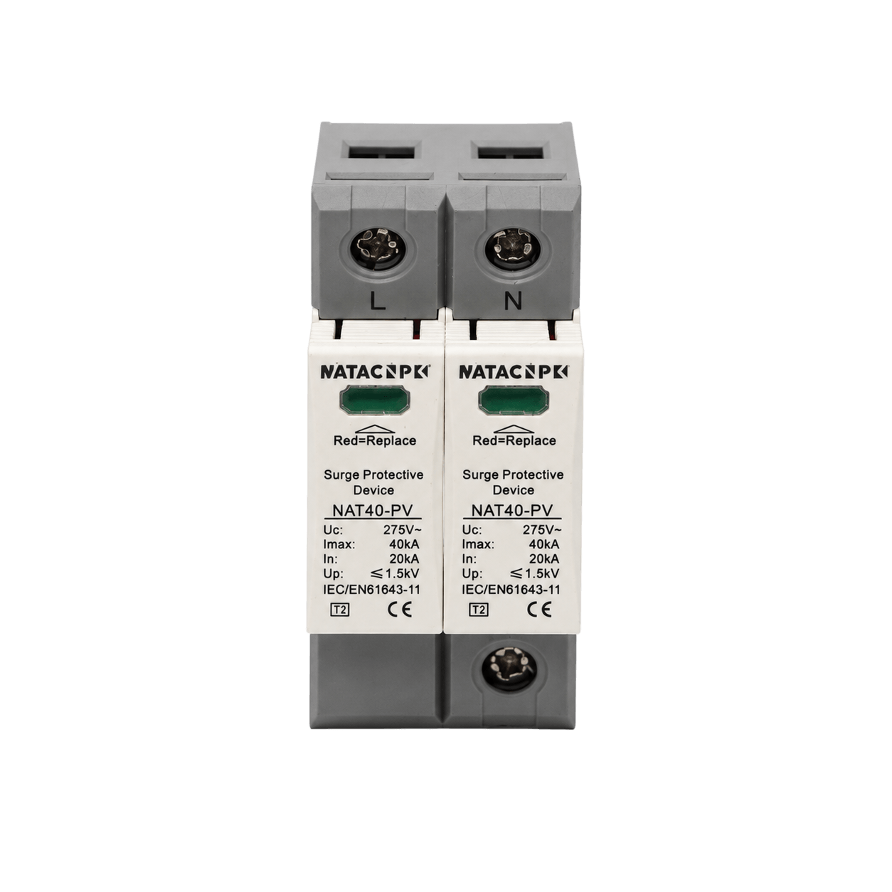 NAT40-PV AC Surge Protective Device 275V